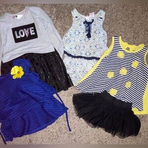 2T toddler girls bundle    |  5 pieces total